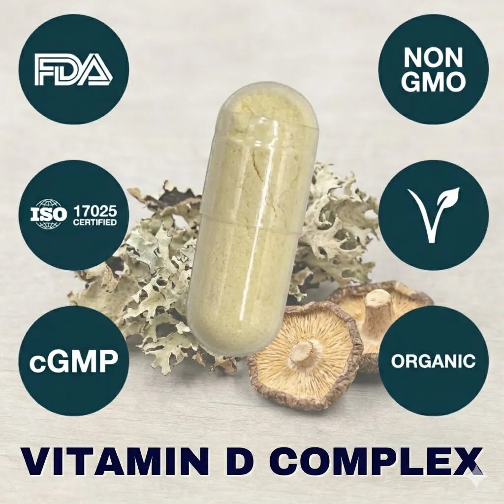 vitamin d complex supplement capsule for thyroid function